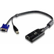 ATEN Aten KVM Adapter Cable - RJ-45 Female Network, Type A Male USB, HD-15 Male VGA - KA7170