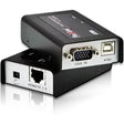 ATEN ATEN KVM Console/Extender - 1 Computer(s) - 330 ft Range - WUXGA - 1920 x 1200 Maximum Video Resolution - 2 x Network (RJ-45) - 3 x USB - 2 x VGA - 5 V DC Input Voltage - CE100