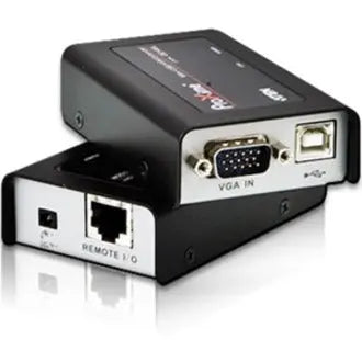 ATEN ATEN KVM Console/Extender - 1 Computer(s) - 330 ft Range - WUXGA - 1920 x 1200 Maximum Video Resolution - 2 x Network (RJ-45) - 3 x USB - 2 x VGA - 5 V DC Input Voltage - CE100