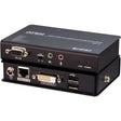 ATEN ATEN Mini USB DVI HDBaseT KVM Extender (1920 x 1200@100m) - 1 Local User(s) - 1 Remote User(s) - 328.08 ft Range - 1920 x 1200 Maximum Video Resolution - 2 x Network (RJ-45) - 3 - 2 x DVI - CE611
