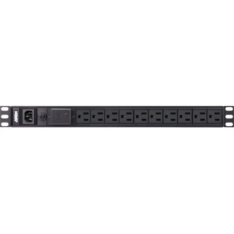 ATEN ATEN PE0110S 10-Outlets PDU - Basic - NEMA 5-15P - 10 x NEMA 5-15R - 120 V AC - 1U - Rack-mountable, Wall-mountable - PE0110SA