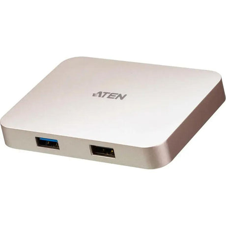 ATEN ATEN USB-C 4K Ultra Mini Dock with Power Pass-through - for TV/Monitor/Notebook/Desktop PC/Gaming Console/Smartphone/Tablet - 60 W - USB Type C - 4 x USB Ports - 1 x USB 2.0 - USB Type-C - HDMI - Wire...  - UH3235