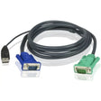 ATEN Aten USB KVM Cable - 10ft - 2L5203U