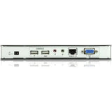 ATEN ATEN USB VGA/Audio Cat 5 KVM Extender (1280 x 1024@200m)-TAA Compliant - 1 Computer(s) - 1 Local User(s) - 1 Remote User(s) - 656.17 ft Range - WUXGA - 1920 x 1200 Maximum Video Resolution - 2 x Netwo...  - CE750A