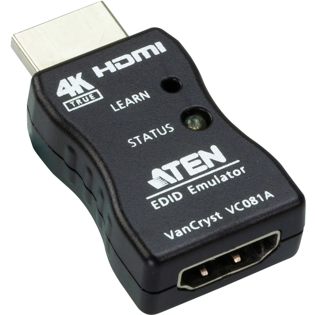 ATEN VanCryst True 4K HDMI EDID Emulator Adapter - Functions: Video Emulation - HDMI - 3840 x 2160 - External - VC081A