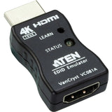 ATEN VanCryst True 4K HDMI EDID Emulator Adapter - Functions: Video Emulation - HDMI - 3840 x 2160 - External - VC081A
