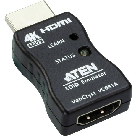 ATEN VanCryst True 4K HDMI EDID Emulator Adapter - Functions: Video Emulation - HDMI - 3840 x 2160 - External - VC081A