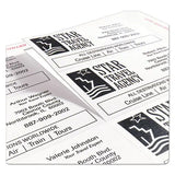 AVERY AVERY Clean Edge Business Cards, Laser, 2 x 3.5, White, 10 Cards/Sheet, 20 Sheets/Pack - 5871