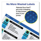 AVERY AVERY Shipping Labels w/ TrueBlock Technology, Laser Printers, 3.33 x 4, White, 6/Sheet, 100 Sheets/ - 5164