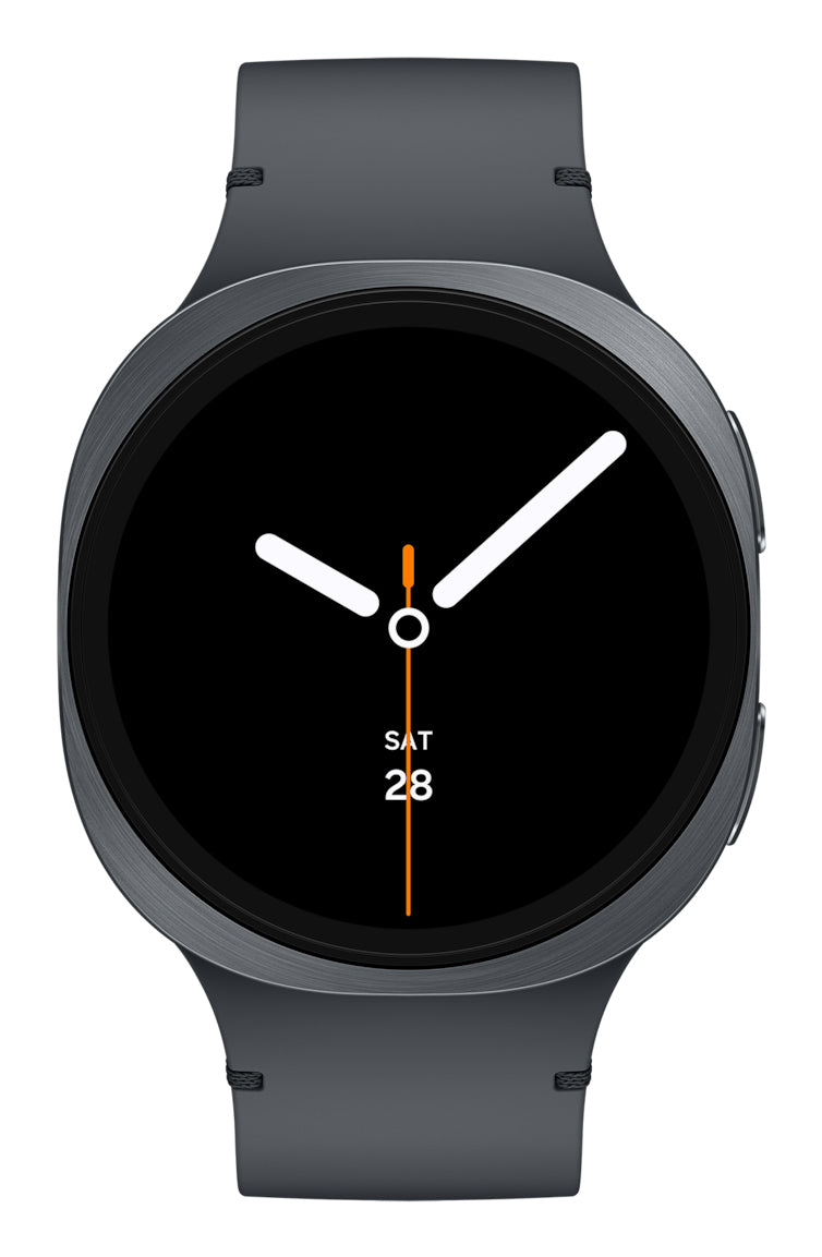 Samsung Galaxy Watch8 3.81 cm (1.5") AMOLED 44 mm Digital 480 x 480 pixels Touchscreen Graphite Wi-Fi GPS (satellite) - SM-L330NDAAXAA