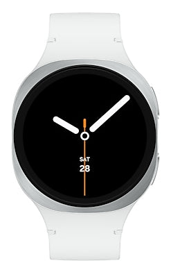 Samsung Galaxy Watch8 3.3 cm (1.3") AMOLED 40 mm Digital 438 x 438 pixels Touchscreen Silver Wi-Fi GPS (satellite) - SM-L320NZSAXAA SAMSUNG