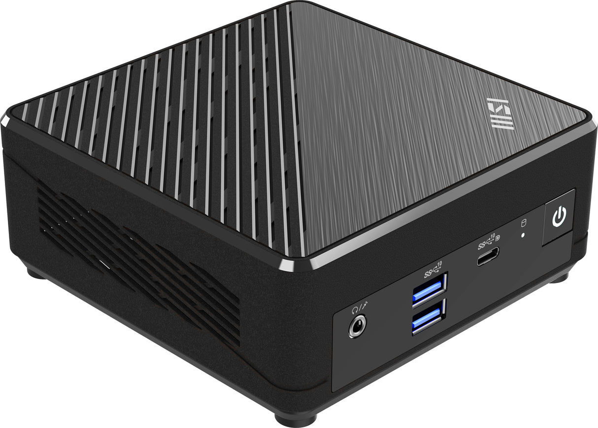 MSI CUBI N ADL S-055BUS PC/workstation barebone 0.69L sized PC Black N100 - CUBINADLS055B