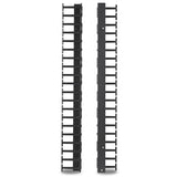 APC NetShelter Cable Management, Vertical Cable Manager, for NetShelter SX 600mm Wide 42U, Set of 2, 107 x 889 x 45 mm - AR7721
