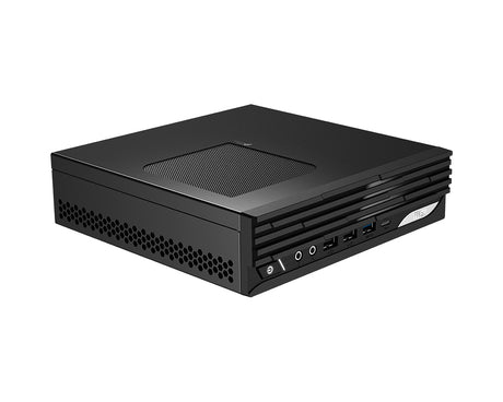 MSI Pro DP21 14M-1004US Intel® Core™ i3 i3-14100 8 GB DDR5-SDRAM 500 GB SSD Windows 11 Home Desktop Mini PC Black - PRODP2114M1004 MSI