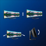 Philips P Line 32:9 SuperWide curved LCD display 499P9H/00 - 499P9H eCommerce Business Prime