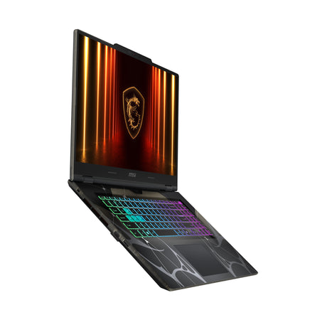 MSI Cyborg 15 B2RWFKG 071US Intel Core 7 240H Laptop 39.6 cm (15.6") Full HD 16 GB DDR5-SDRAM 512 GB SSD NVIDIA GeForce RTX 5060 Wi-Fi 6E (802.11ax) Windows 11 Home Black - CYBORG15B2071 MSI