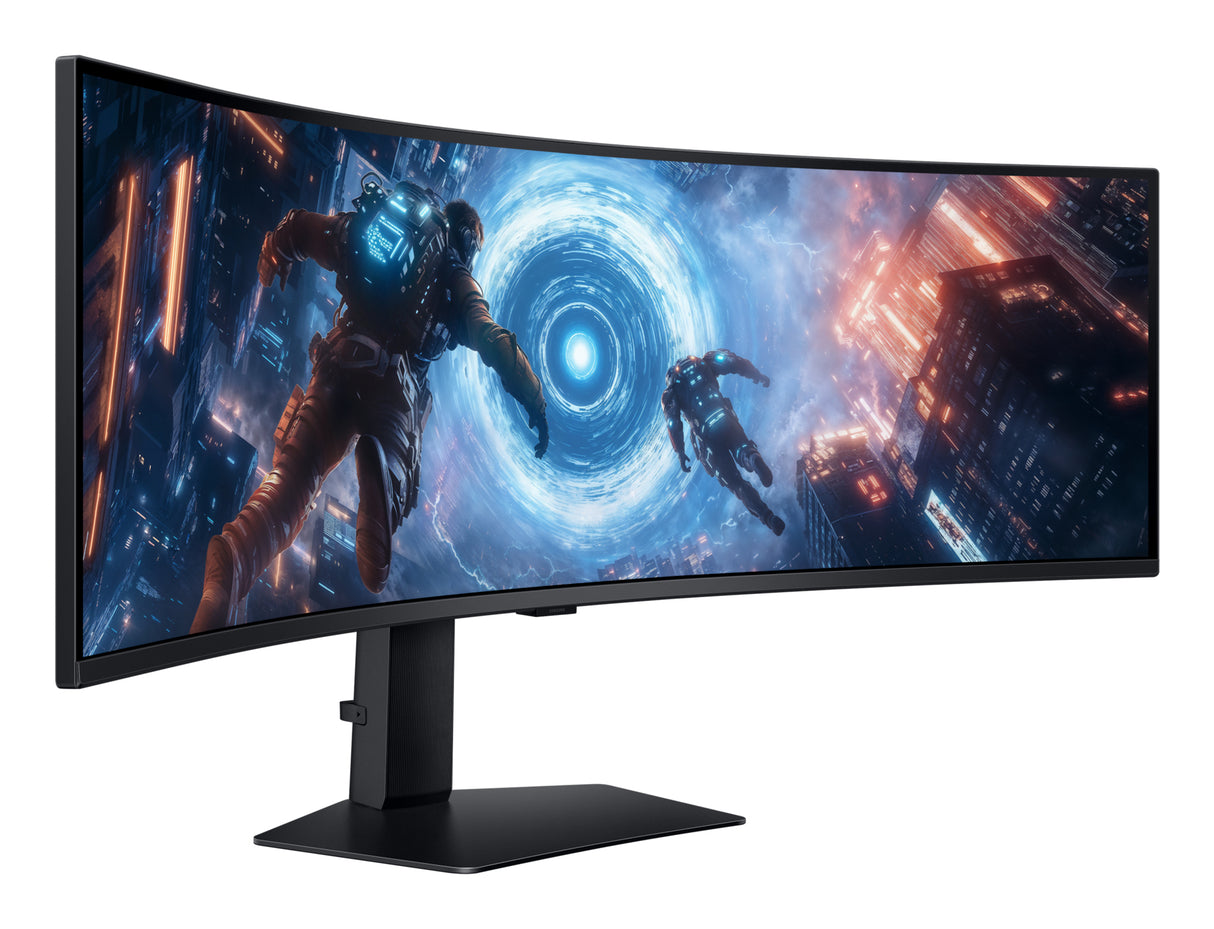 Samsung LS49FG910ENXZA computer monitor 124.5 cm (49") 5120 x 1440 pixels Dual QHD LCD Black - S49FG910EN