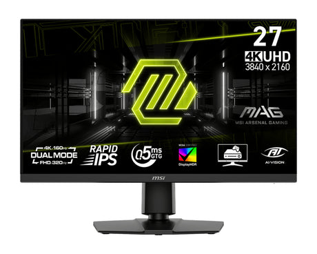 MSI MAG 272URDF E16 computer monitor 68.6 cm (27") 3840 x 2160 pixels 4K Ultra HD Black - MAG272URDFE16 MSI