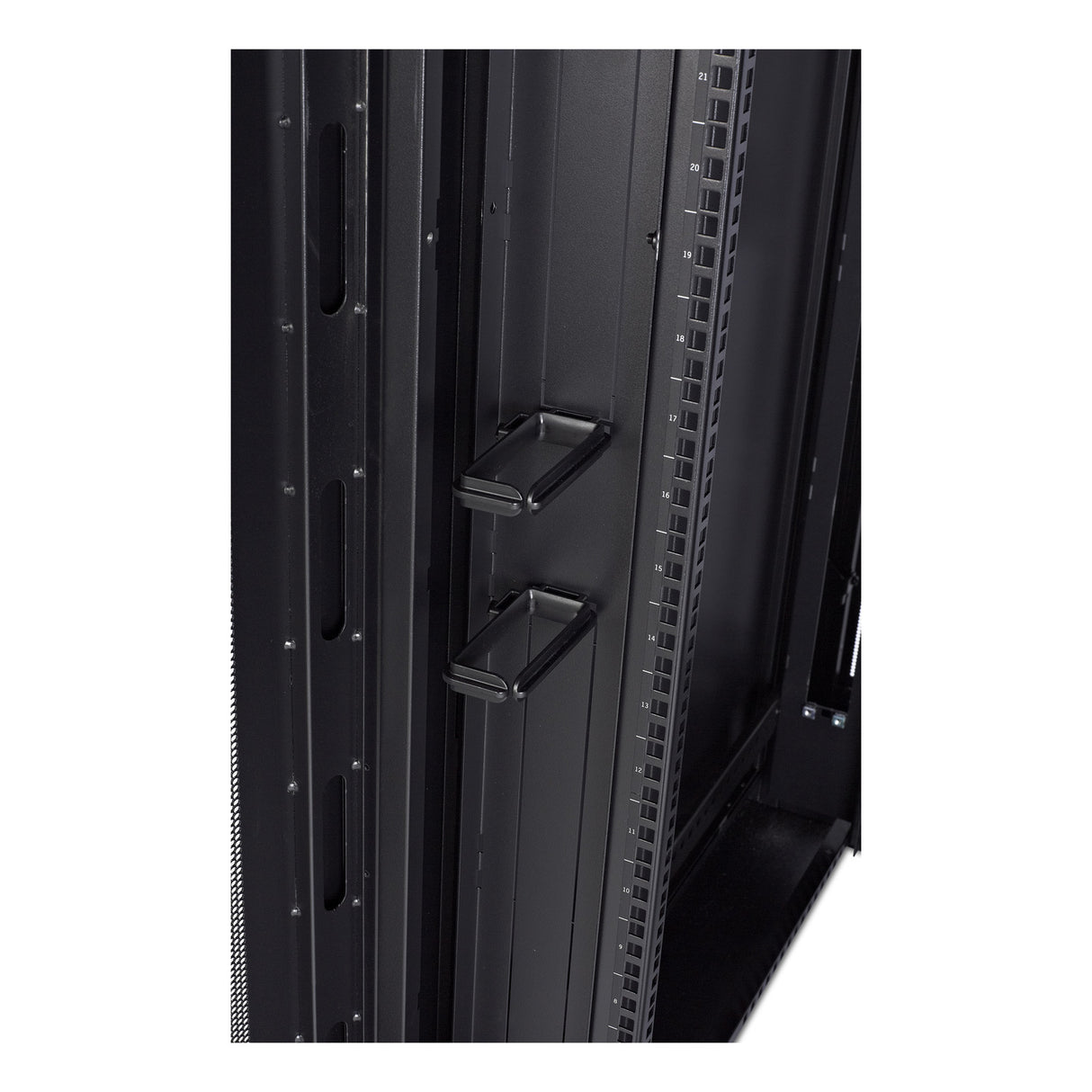 APC NetShelter Cable Management, Vertical Cable Manager, Rings, Set of 10, Black, 107 x 53 x 18 mm - AR7540