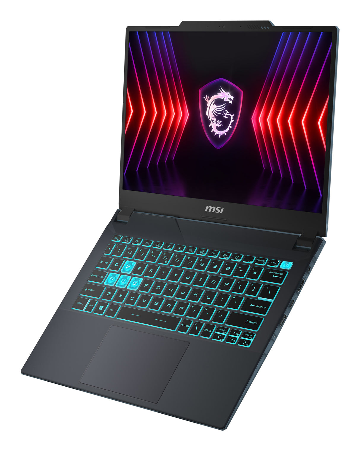 MSI Cyborg 14 A13UDX-094US Intel® Core™ i5 i5-13420H Laptop 35.6 cm (14") Full HD+ 16 GB DDR5-SDRAM 512 GB SSD NVIDIA GeForce RTX 3050 Wi-Fi 6E (802.11ax) Windows 11 Pro Black - CYBORG1413094 MSI