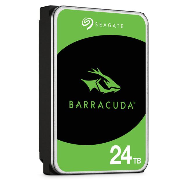 Seagate Barracuda Desktop 24TB HDD internal hard drive 7200 RPM 512 MB 3.5" Serial ATA - ST24000DM001