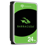 Seagate Barracuda Desktop 24TB HDD internal hard drive 7200 RPM 512 MB 3.5" Serial ATA - ST24000DM001