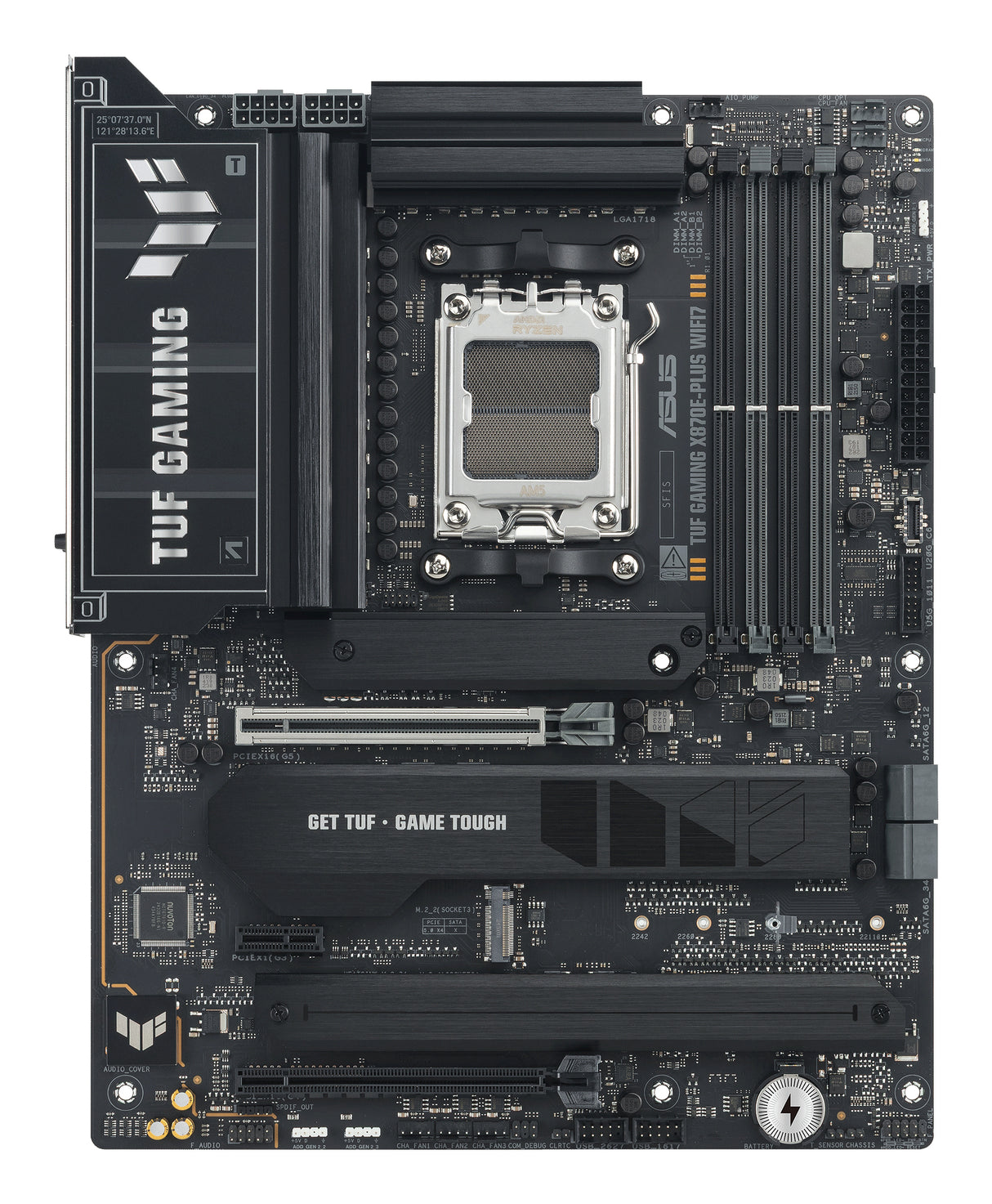ASUS TUF GAMING X870E-PLUS WIFI7 AMD X870E Socket AM5 ATX - TUF GAMING X870E-PLUS WIFI7