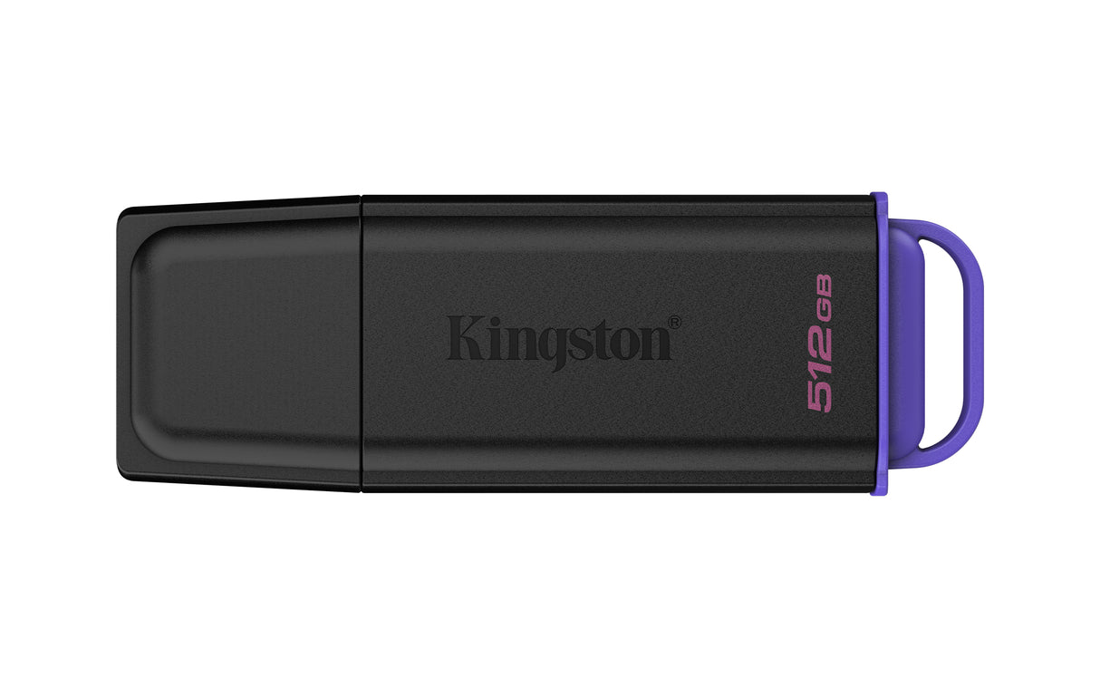 Kingston Technology DataTraveler 512GB Portable USB 3.2 Gen 1 Exodia Black/Purple - DTXG2/512GB