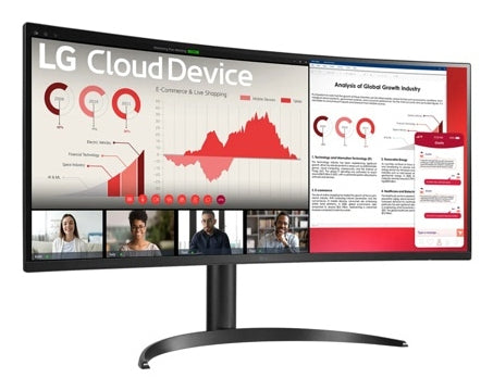 LG 34CR651N-6P All-in-One PC/workstation Intel® Pentium® Silver N6005 86.4 cm (34") 3440 x 1440 pixels All-in-One thin client 8 GB DDR4-SDRAM 16 GB eMMC Wi-Fi 6 (802.11ax) Black - 34CR651N-6P