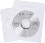 Verbatim CD Sleeves (Paper) 100pk - 49976