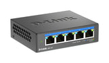 D-Link 5-Port 2.5G Multi-Gigabit Desktop Switch - DMS-105 D-LINK