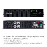 CyberPower Smart App Sinewave uninterruptible power supply (UPS) Line-Interactive 1.5 kVA 1500 W 8 AC outlet(s) - PR1500RTXL2UCN CYBERPOWER