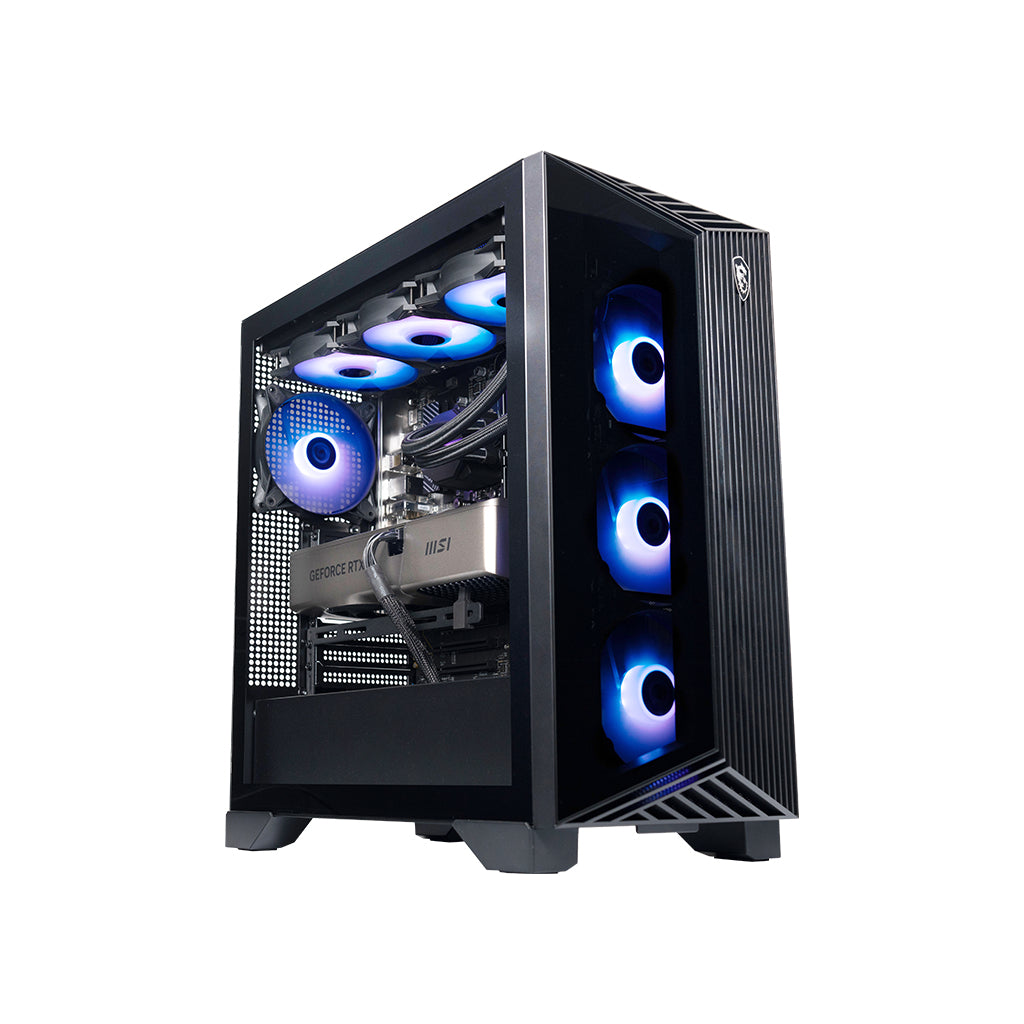 MSI Aegis ZS2 A7NVP-1463US AMD Ryzen™ 7 7900X 32 GB DDR4-SDRAM 2 TB SSD NVIDIA GeForce RTX 5070 Windows 11 Home Desktop PC Black - AEZS2A7NVP1463