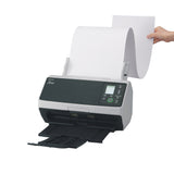 Ricoh fi-8190 ADF + Manual feed scanner 600 x 600 DPI A4 Black, Grey - PA03810-B005