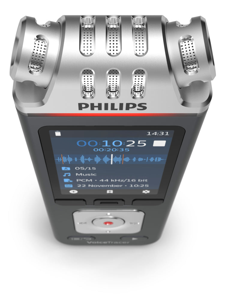 Philips VoiceTracer Black, Grey - DVT6115