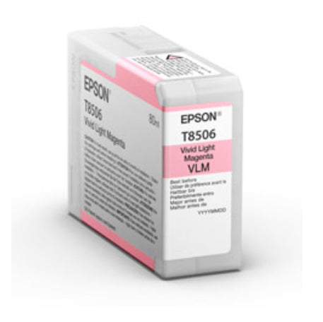 Epson UltraChrome P800 Vivid Light Magenta Ink Cartridge (80 ml) - T85060N