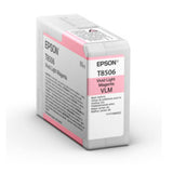 Epson UltraChrome P800 Vivid Light Magenta Ink Cartridge (80 ml) - T85060N