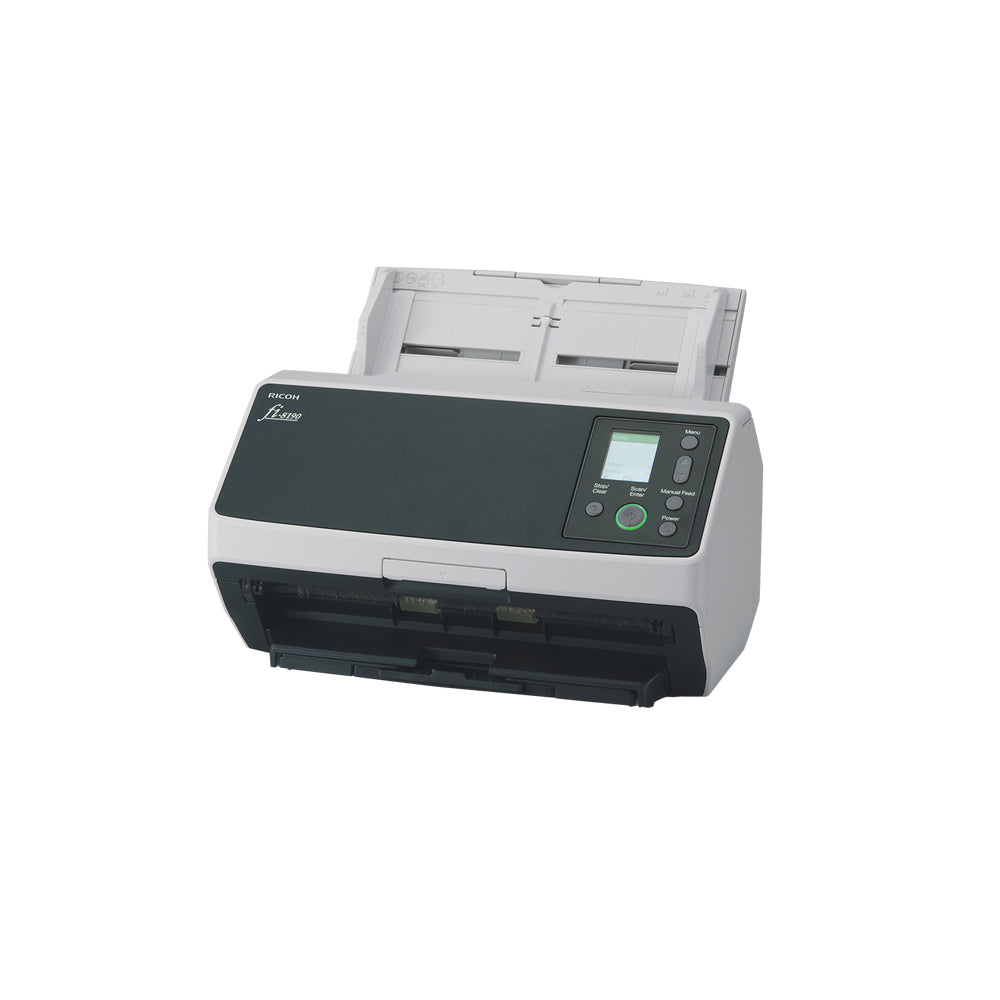 Ricoh fi-8190 ADF + Manual feed scanner 600 x 600 DPI A4 Black, Grey - PA03810-B005
