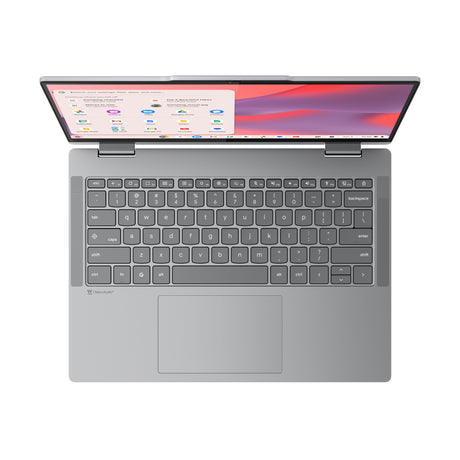 Lenovo Chrome 2in1 14IRU10 Intel Core 5 120U Chromebook 35.6 cm (14") Touchscreen WUXGA 8 GB LPDDR5-SDRAM 256 GB SSD Wi-Fi 6E (802.11ax) ChromeOS English Grey - 83LL000LUS LENOVO