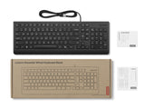 Lenovo 4Y41R64633 keyboard Home/Office USB US English Black - 4Y41R64633