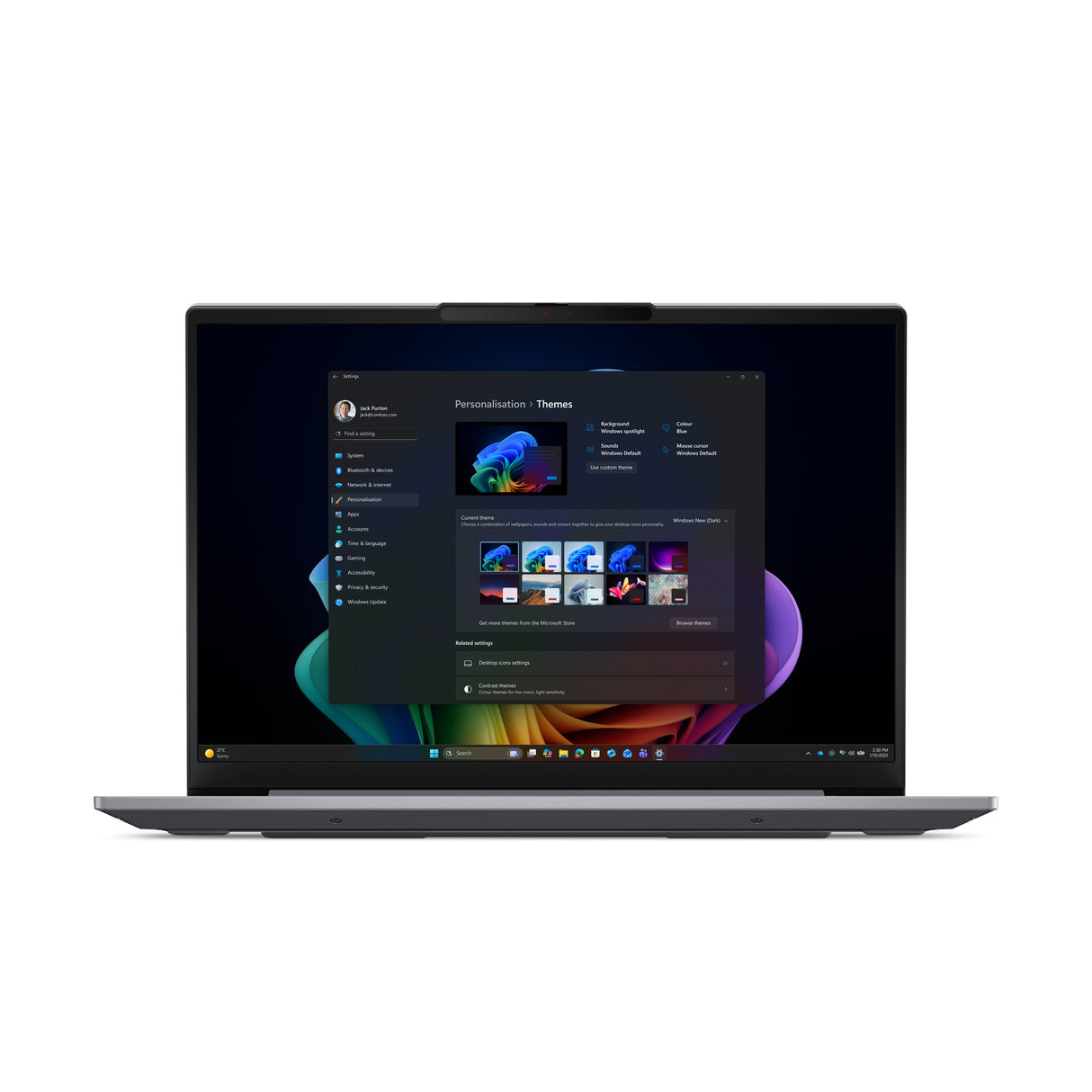 Lenovo ThinkBook 14 G9 IPL Copilot+ PC Intel Core Ultra 5 325 Laptop 35.6 cm (14") WUXGA 16 GB DDR5-SDRAM 512 GB SSD Wi-Fi 7 (802.11be) Windows 11 Pro Grey - 21UX000KUS