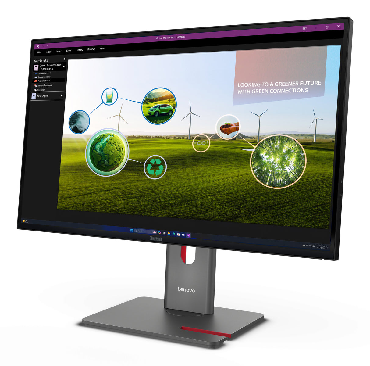 Lenovo ThinkVision P27Q-40 Monitor - 64A7GAR6UZ LENOVO