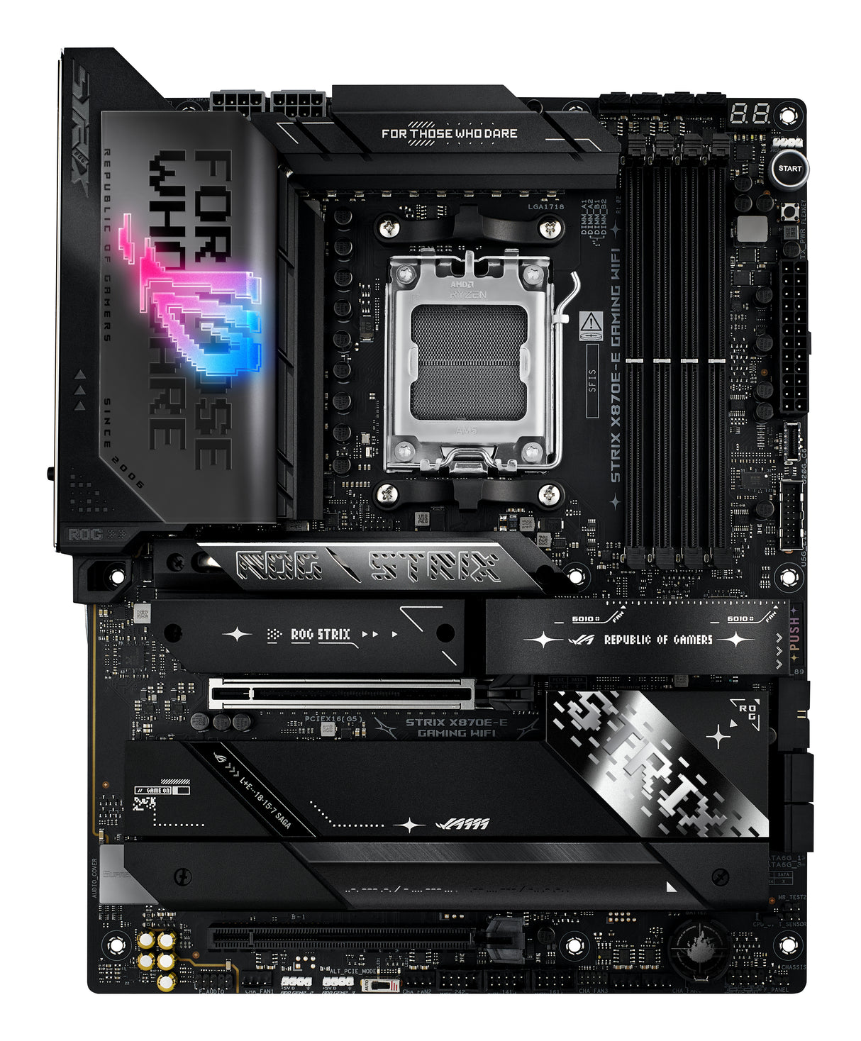 ASUS ROG STRIX X870E-E GAMING WIFI AMD X870E Socket AM5 ATX - ROG STRIX X870E-E GAMING WIFI