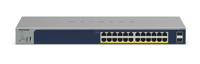 NETGEAR GS724TPP-300NAS network switch Managed L2 Gigabit Ethernet (10/100/1000) Power over Ethernet (PoE) Grey - GS724TPP-300NAS