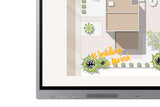 Samsung WE86FX interactive whiteboard 2.18 m (86") 3840 x 2160 pixels Touchscreen Grey HDMI - WE86FX