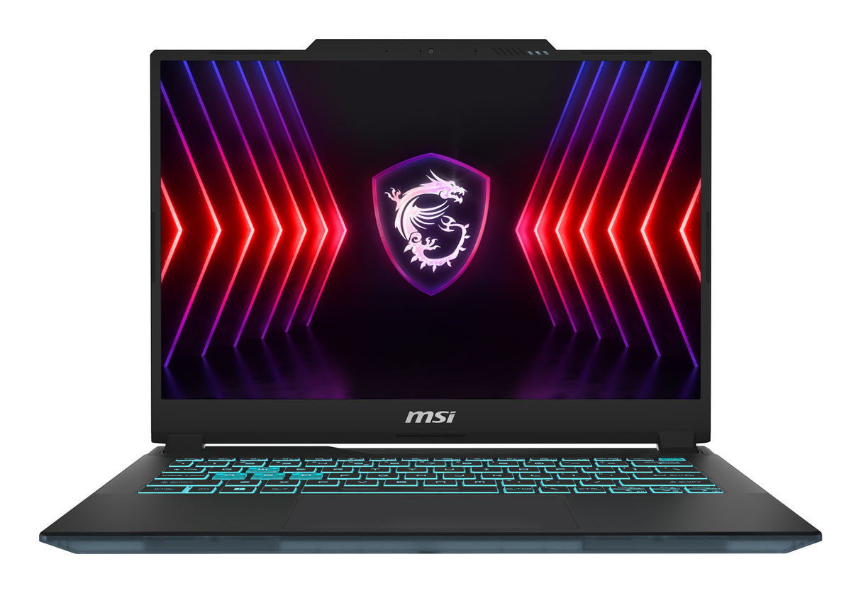 MSI Cyborg 14 A13UDX-094US Intel® Core™ i5 i5-13420H Laptop 35.6 cm (14") Full HD+ 16 GB DDR5-SDRAM 512 GB SSD NVIDIA GeForce RTX 3050 Wi-Fi 6E (802.11ax) Windows 11 Pro Black - CYBORG1413094 MSI
