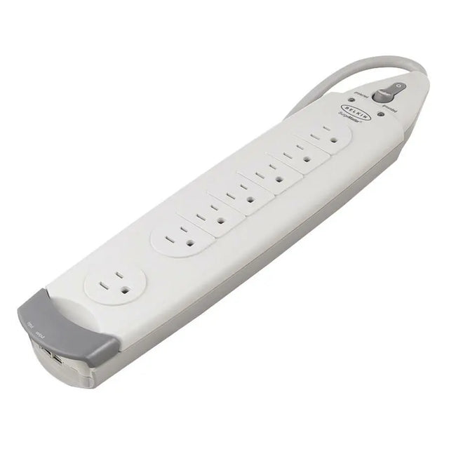 BELKIN Belkin 7-Outlet SurgeMaster Home Series - 7 x NEMA 5-15R - 1045 J - 120 V AC Input - 120 V AC Output - F9H710-06