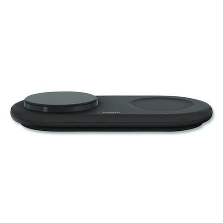 BELKIN BELKIN BOOST CHARGE Pro 2-in-1 Magnetic Wireless Charging Pad with Qi2, USB-C, 15 W, Black - WIZ021TTBK