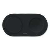 BELKIN BELKIN BOOST CHARGE Pro 2-in-1 Magnetic Wireless Charging Pad with Qi2, USB-C, 15 W, Black - WIZ021TTBK