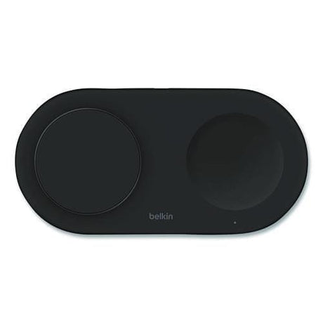 BELKIN BELKIN BOOST CHARGE Pro 2-in-1 Magnetic Wireless Charging Pad with Qi2, USB-C, 15 W, Black - WIZ021TTBK
